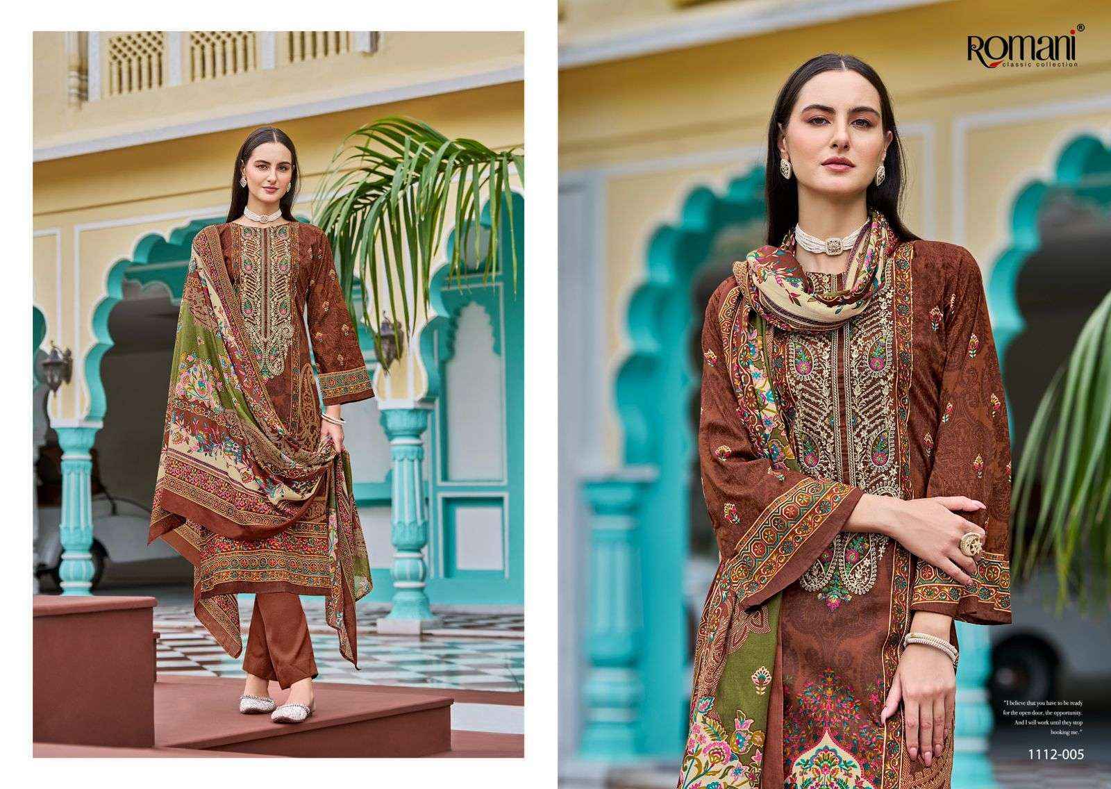Romani Aarzu Vol 21 Cotton Dress Material Wholesale price ( 8 pcs Catalogue )