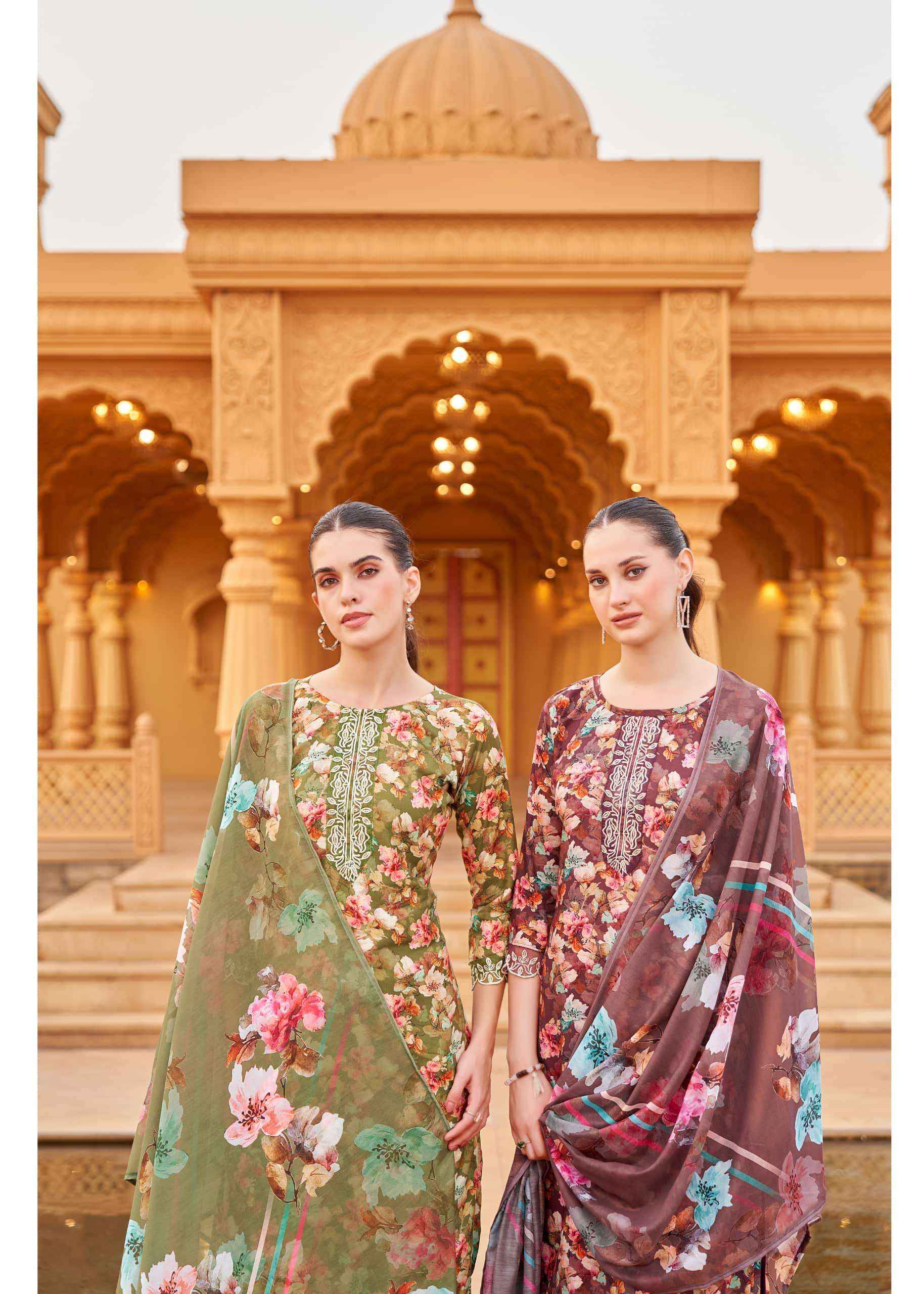 Alok Suit Super Queen Premium Wear Viscose Rayon Dress Material ( 8 Pcs Catalogue )