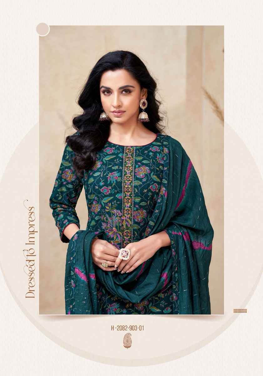 ALOK SUITS ZARINA VOL 13 PURE VISCOSE REYON DRESS MATERIAL WHOLESALE PRICE ( 8 pcs catalogue )