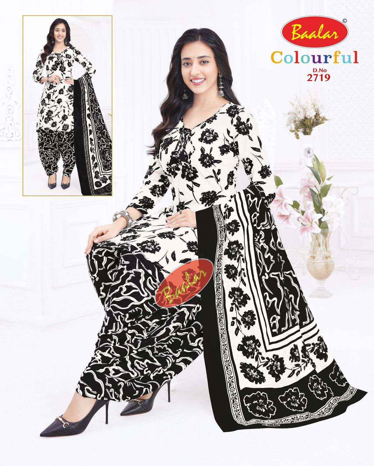 Baalar Colourful Vol 27 Printed Pure Cotton Dress Material Wholesale Price ( 36 Pcs Catalogue )