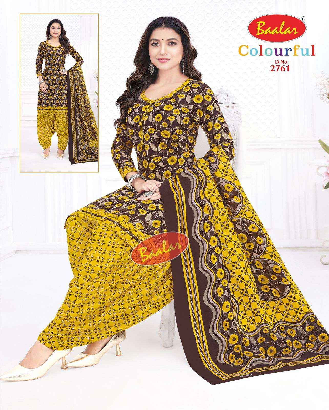 Baalar Colourful Vol 27 Printed Pure Cotton Dress Material Wholesale Price ( 36 Pcs Catalogue )