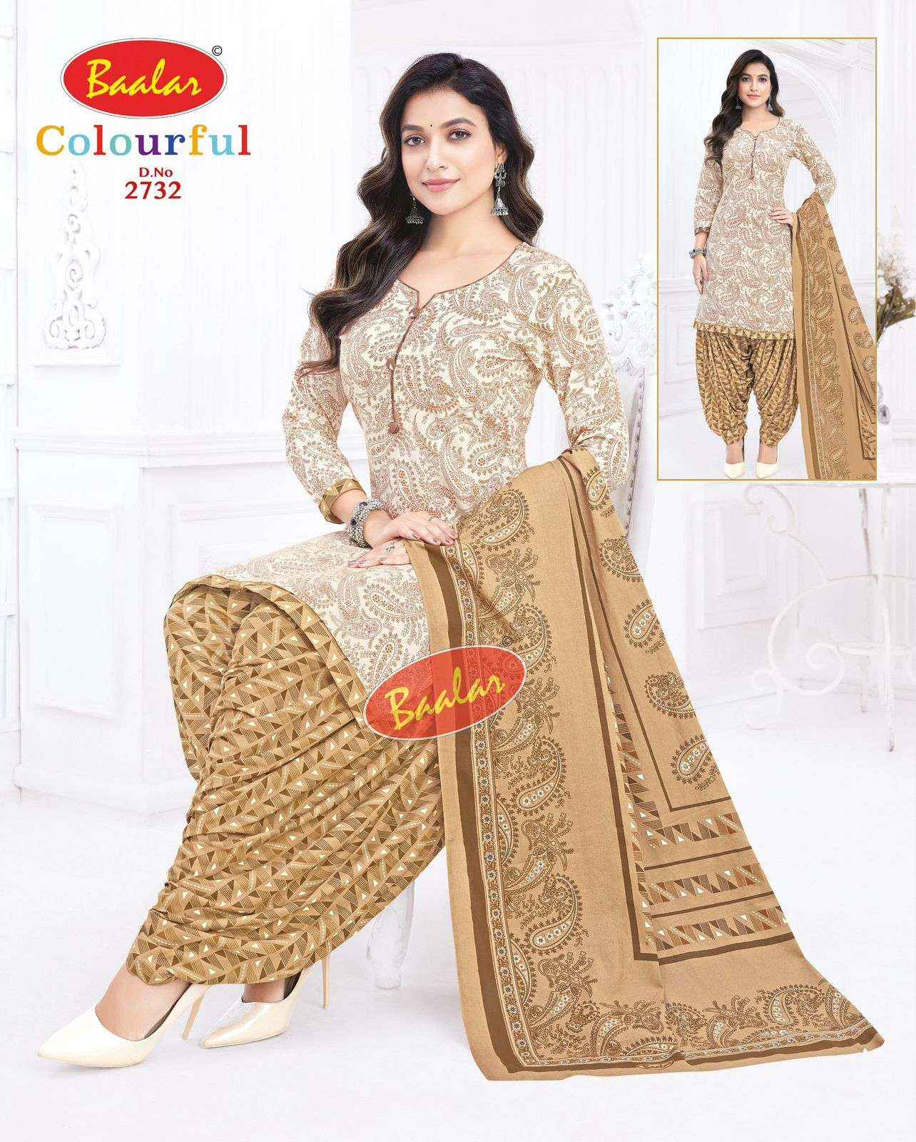 Baalar Colourful Vol 27 Printed Pure Cotton Dress Material Wholesale Price ( 36 Pcs Catalogue )