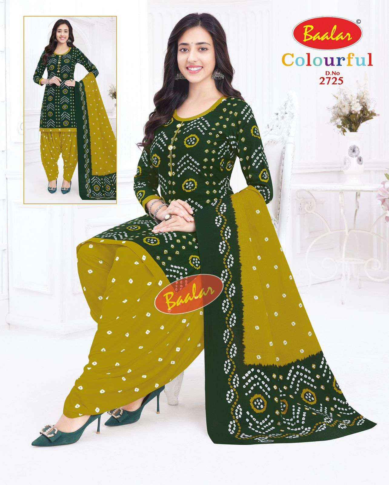 Baalar Colourful Vol 27 Printed Pure Cotton Dress Material Wholesale Price ( 36 Pcs Catalogue )