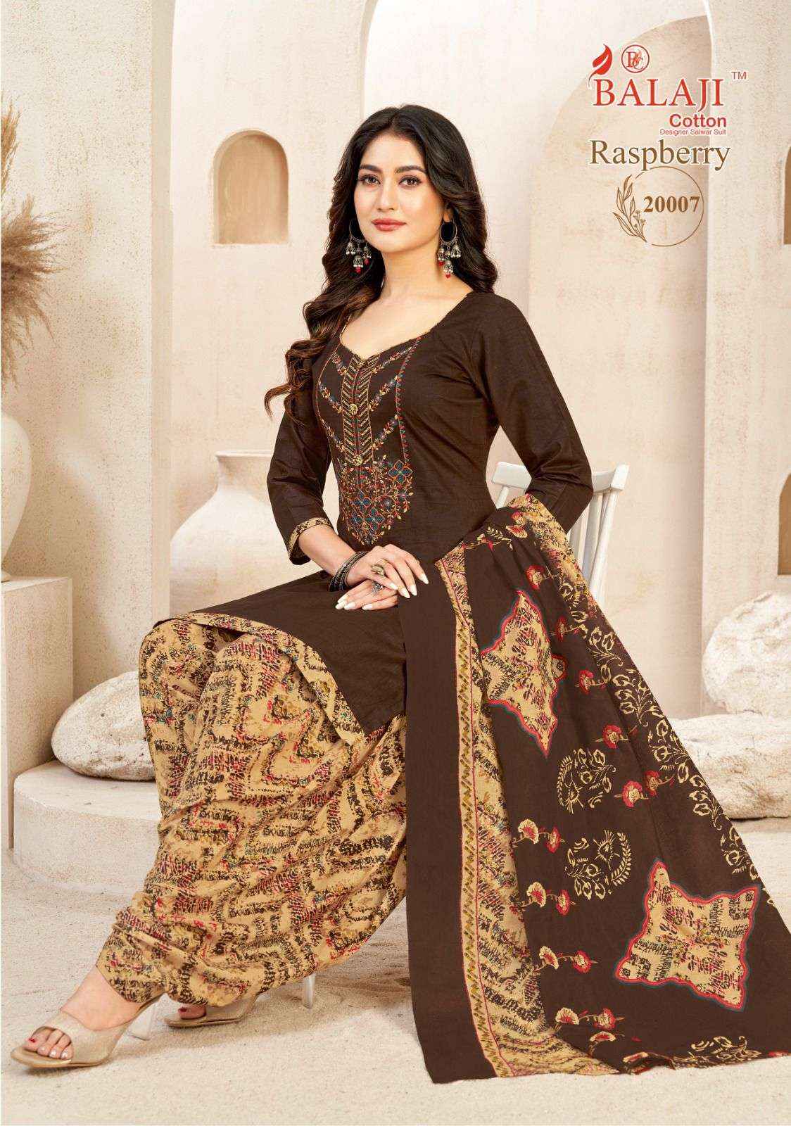 BALAJI COTTON RASPBERRY VOL 20 COTTON SALWAR SUIT ( 12 PCS CATALOGUE )
