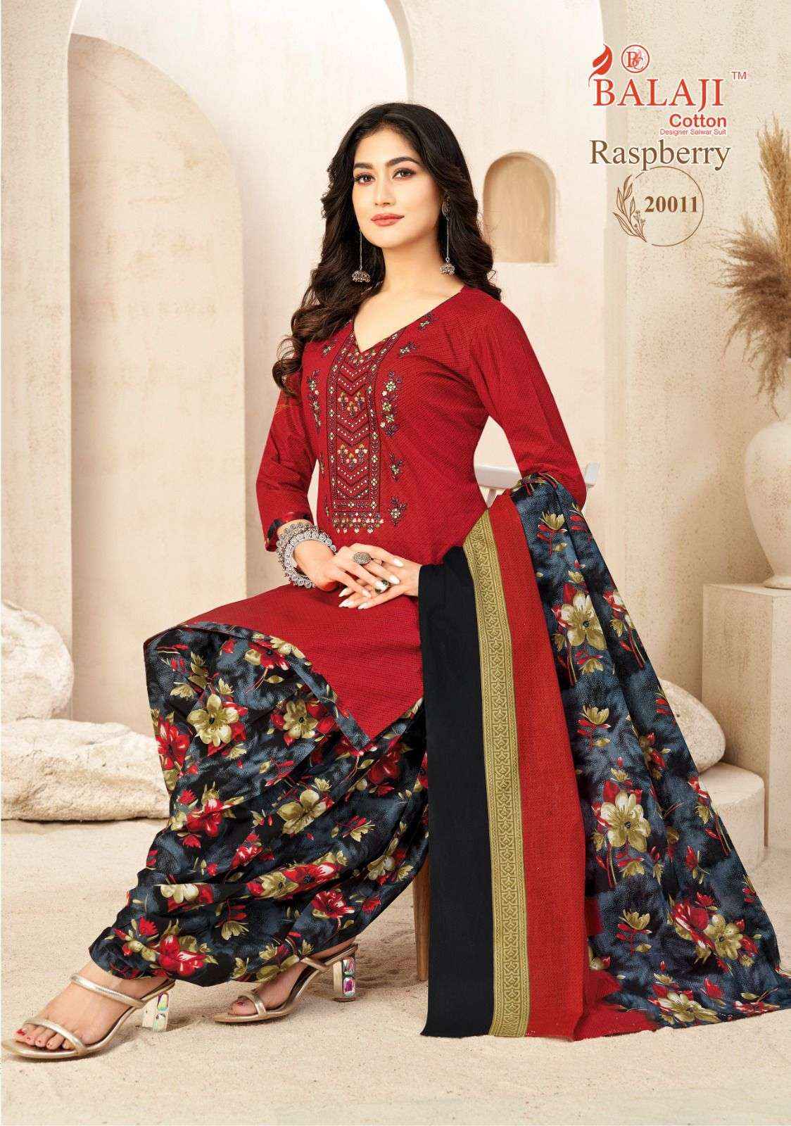 BALAJI COTTON RASPBERRY VOL 20 COTTON SALWAR SUIT ( 12 PCS CATALOGUE )