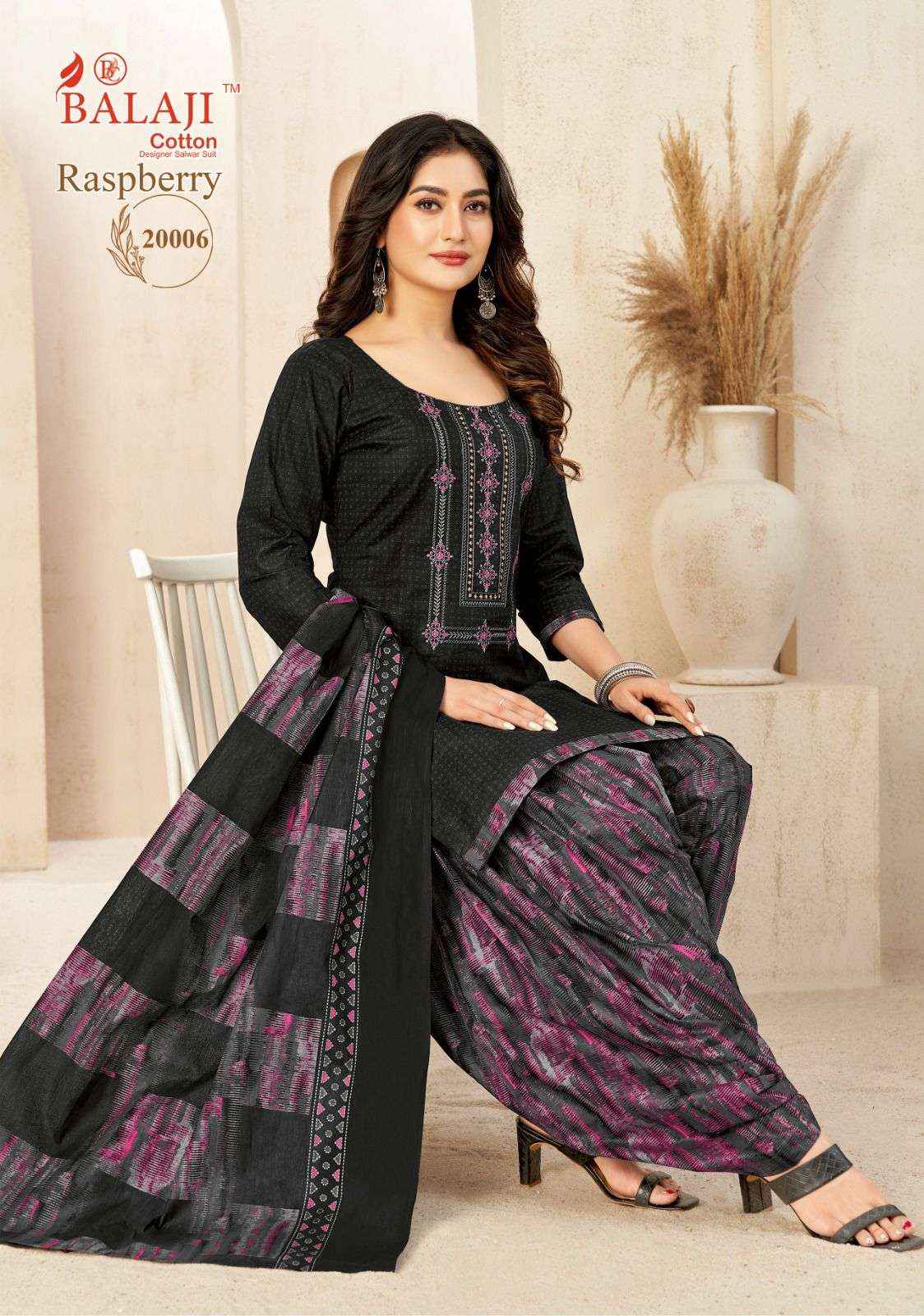 BALAJI COTTON RASPBERRY VOL 20 COTTON SALWAR SUIT ( 12 PCS CATALOGUE )
