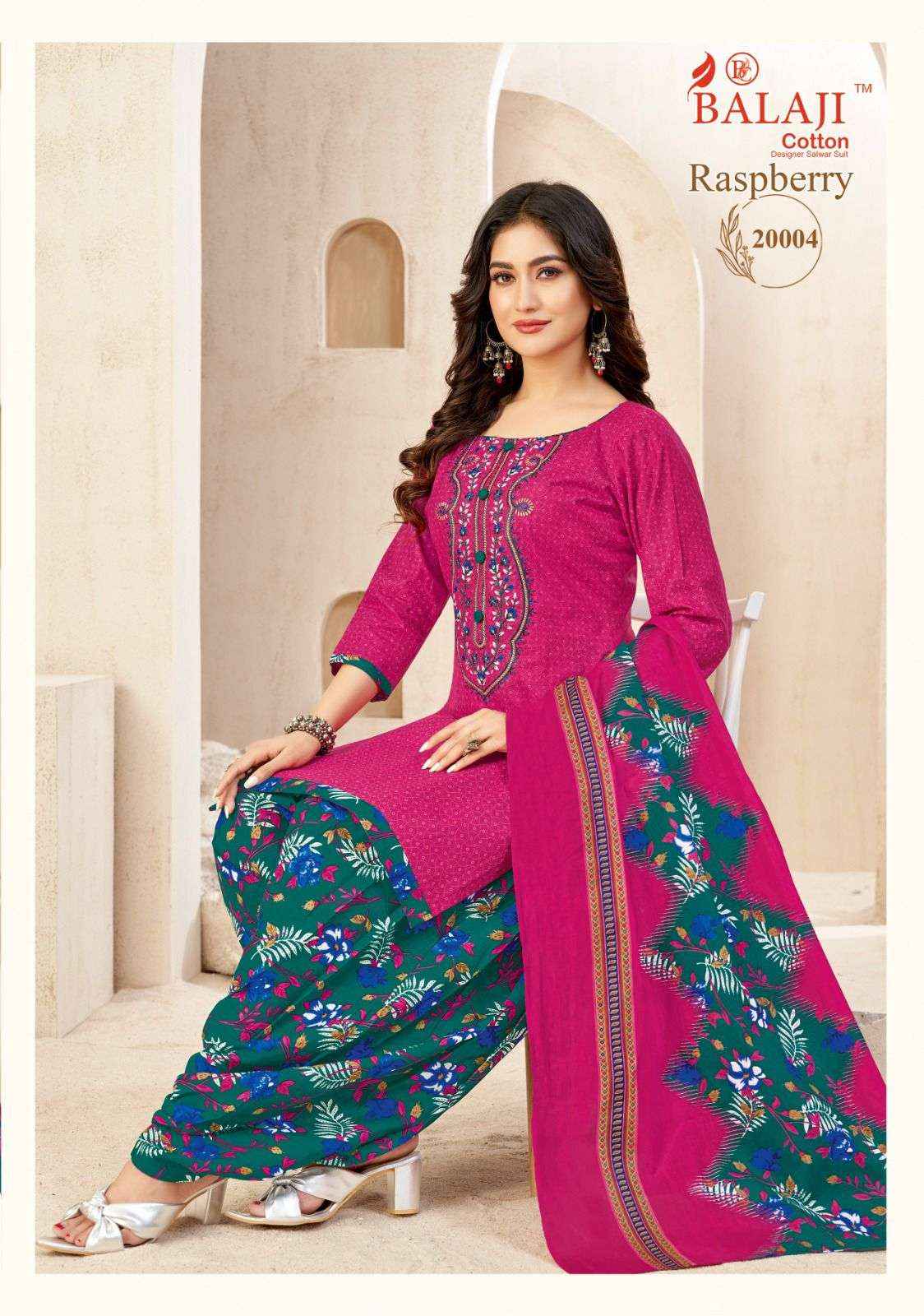 BALAJI COTTON RASPBERRY VOL 20 COTTON SALWAR SUIT ( 12 PCS CATALOGUE )