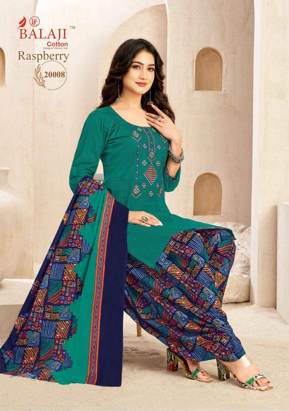 BALAJI COTTON RASPBERRY VOL 20 COTTON SALWAR SUIT ( 12 PCS CATALOGUE )