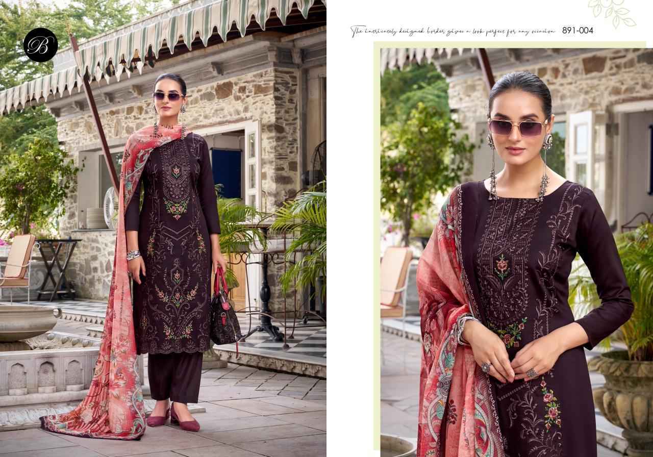 Belliza Zarqash Vol 10 Jam Satin Dress Material Wholesale Price ( 6 pcs Catalogue )