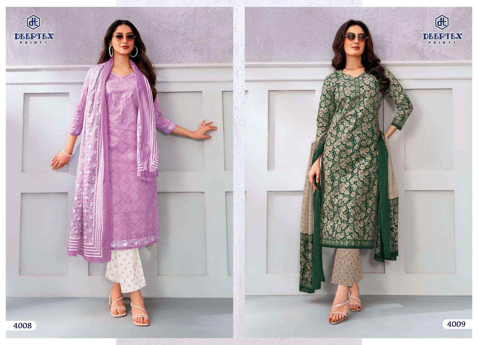 Deeptex Chief Guest Vol 40 Pure Cotton Unstitched Dress Material Wholesale Price ( 15 pcs catalogue )