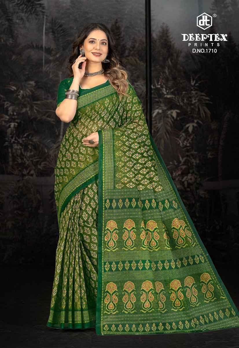 Deeptex Prime Time Vol 17 Cotton Saree Wholesale Rate ( 10 Pcs Catalog )