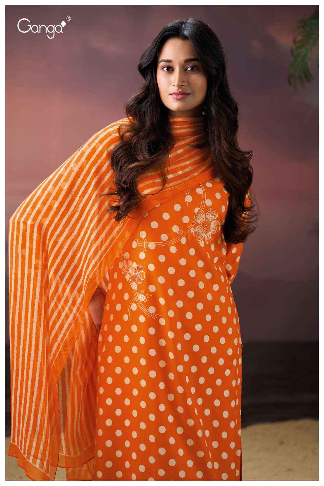 Ganga Fashion Cinzia 3891 Pure Wool Pashmina Winter Salwar Kameez Wholesale Rate ( 4 Pcs Catalog )