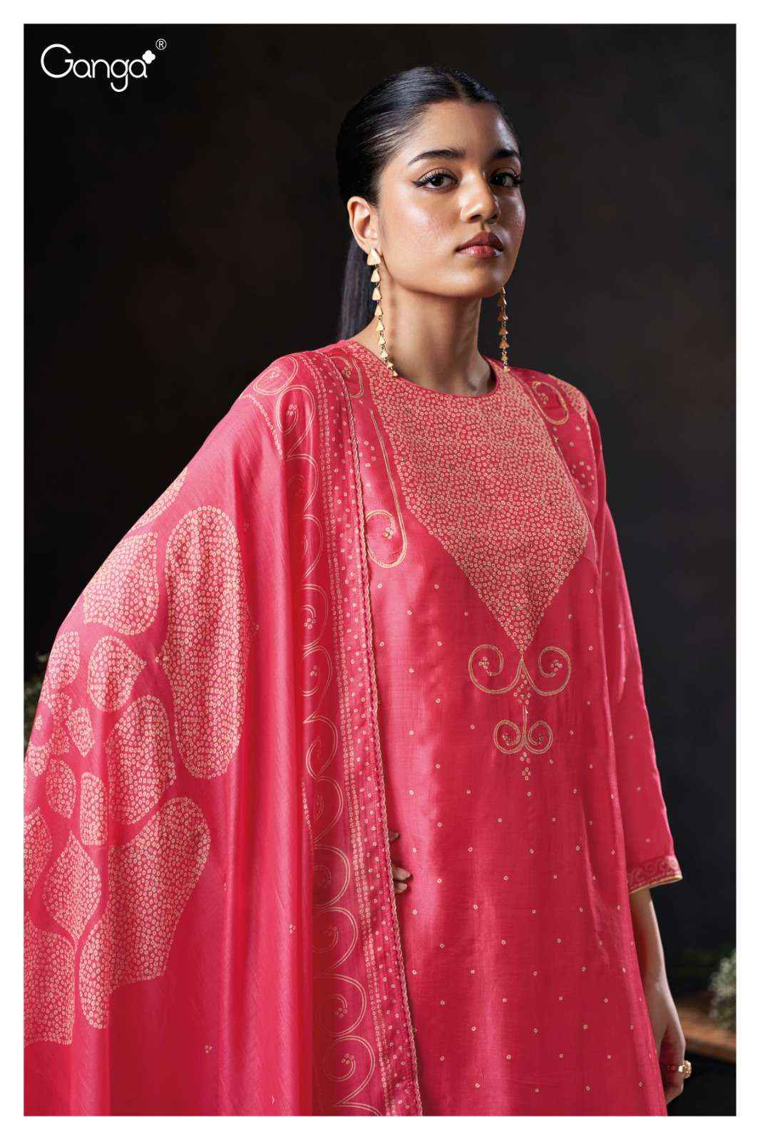 Ganga Fashion Oceara 3885 Exclusive Russian Silk Dress Wholesale Rate ( 3 Pcs Catalog )