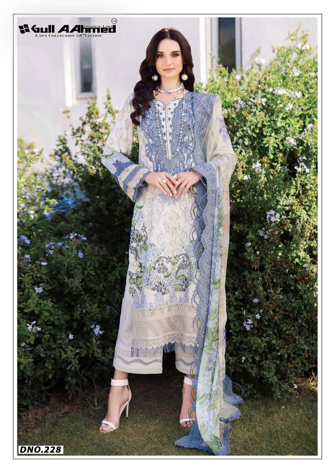 Gull Ahmed Lawn Collection Vol 28 Lawn Cotton Salwar Kameez Wholesale Rate  ( 6 Pcs Catalog )