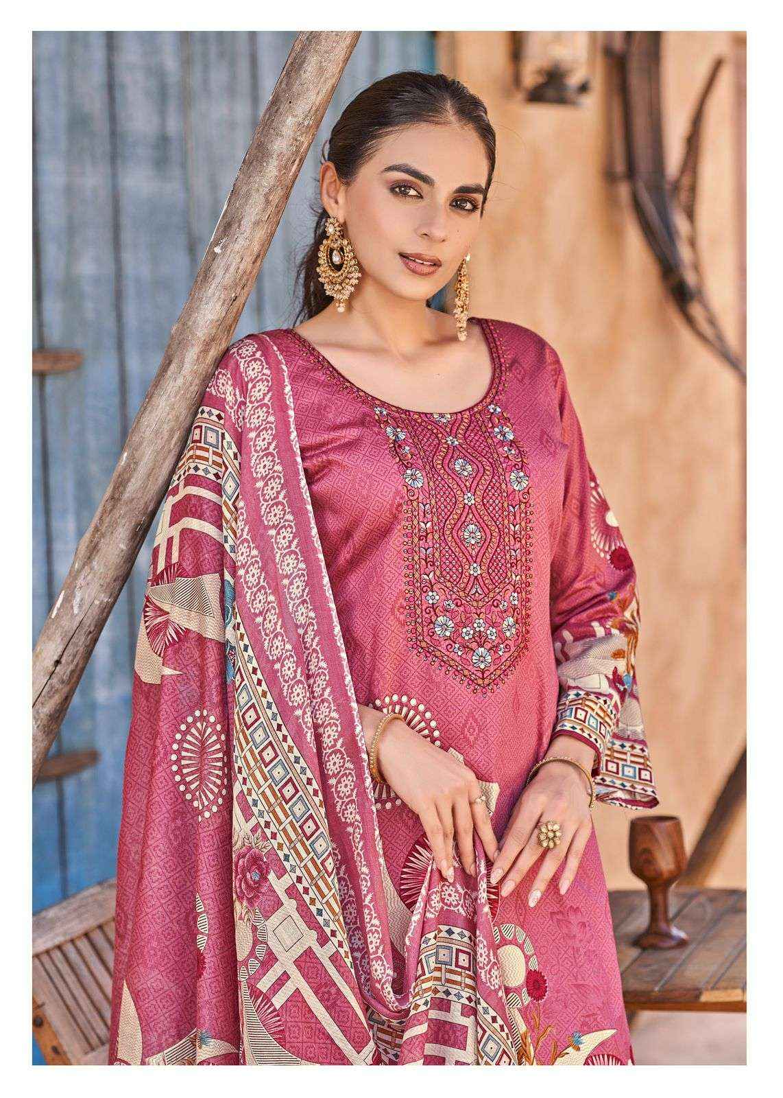 Harshit Soni Saloni Pure Jam Cotton Salwar Kameez Wholesale Rate ( 6 Pcs Catalog )