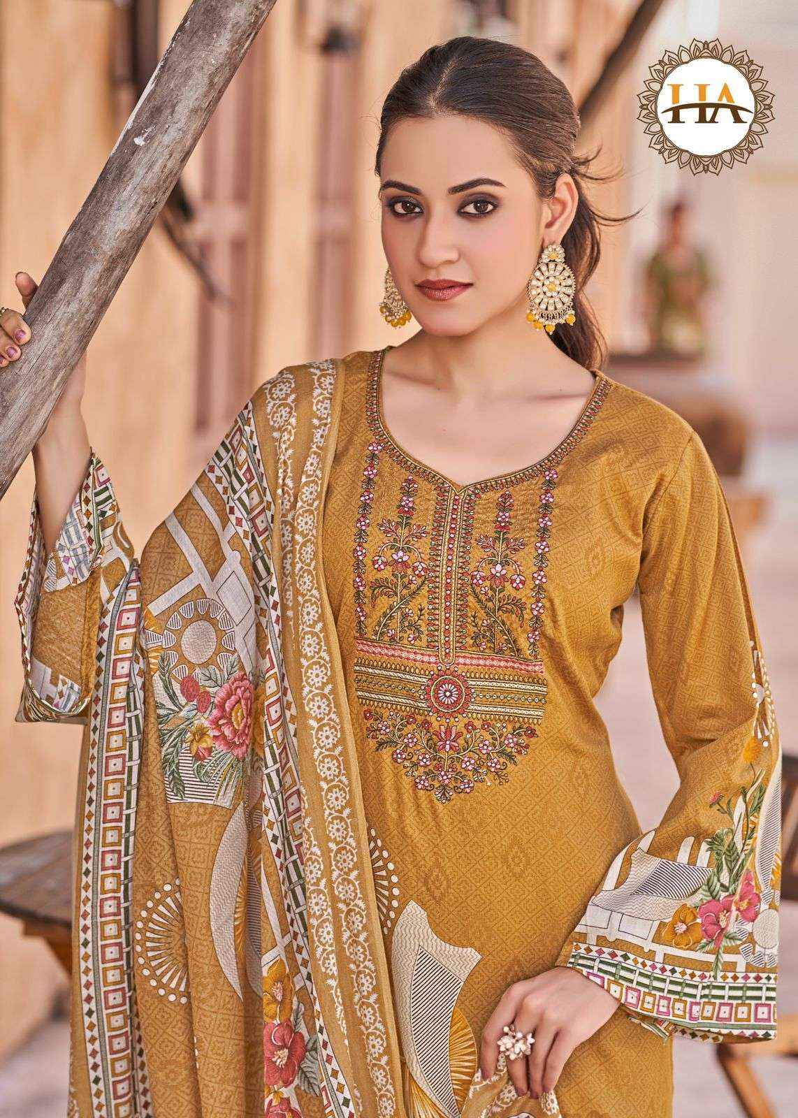 Harshit Soni Saloni Pure Jam Cotton Salwar Kameez Wholesale Rate ( 6 Pcs Catalog )