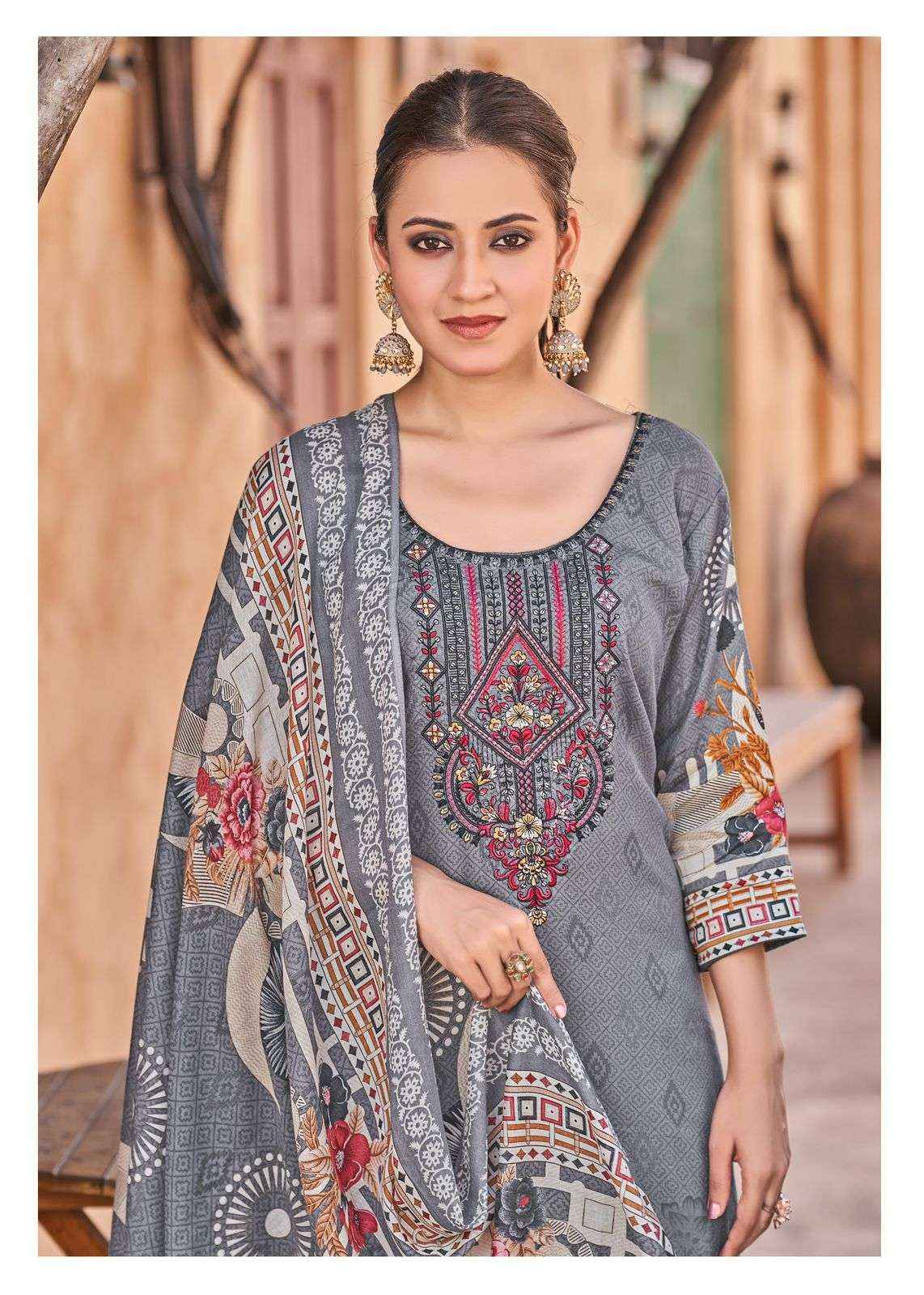 Harshit Soni Saloni Pure Jam Cotton Salwar Kameez Wholesale Rate ( 6 Pcs Catalog )