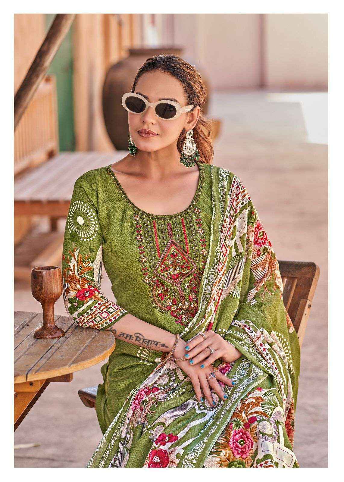 Harshit Soni Saloni Pure Jam Cotton Salwar Kameez Wholesale Rate ( 6 Pcs Catalog )
