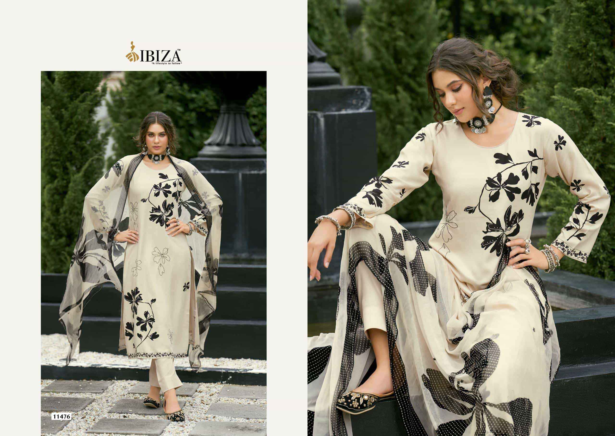 Ibiza Noore Pure Viscose Pashmina Salwar Kameez Wholesale Rate ( 6 Pcs Catalog )