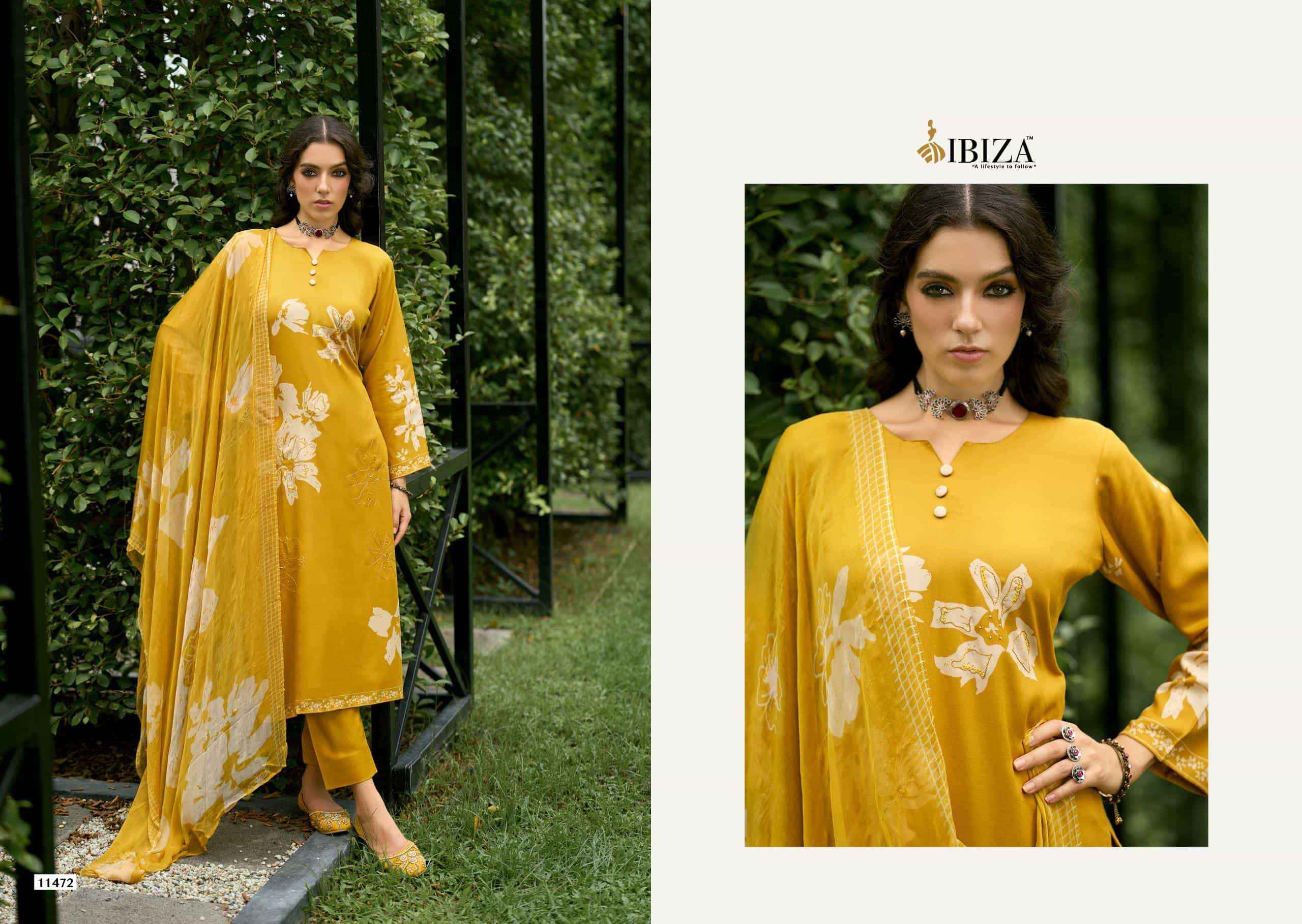 Ibiza Noore Pure Viscose Pashmina Salwar Kameez Wholesale Rate ( 6 Pcs Catalog )