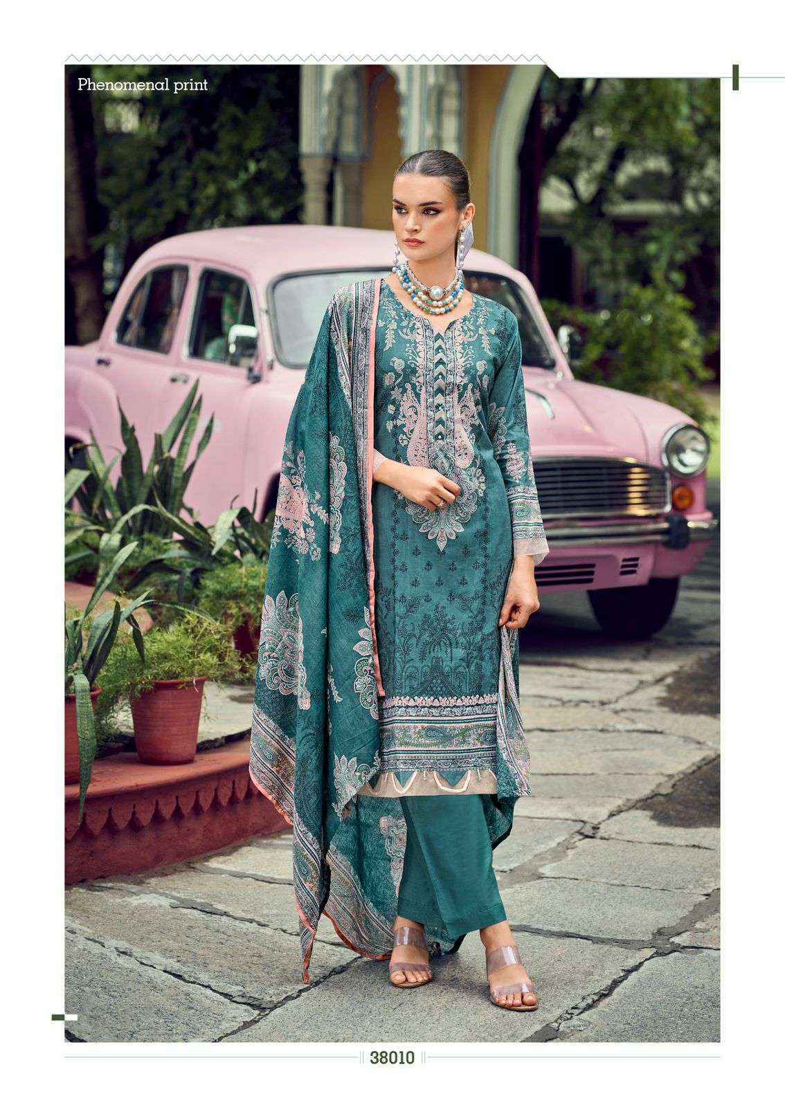 Ishaal Prints Gulmohar Vol 38 Lawn Cotton Dress Material Wholesale Price ( 10 Pc Catalouge )