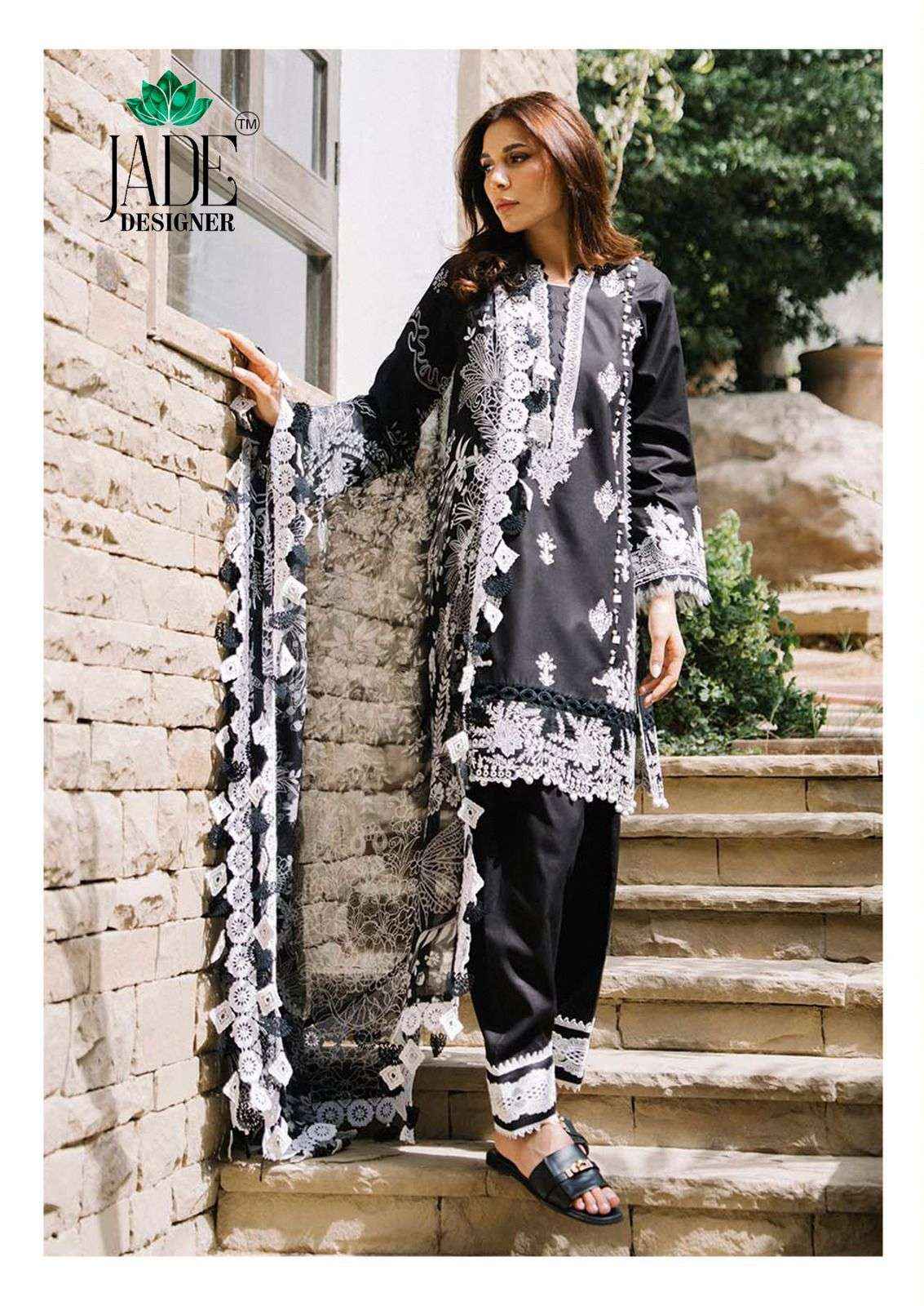 Jade Noor Ahmed Vol 3 Karachi Lawn Cotton Pakistani Suits ( 6 Pcs Catalogue )