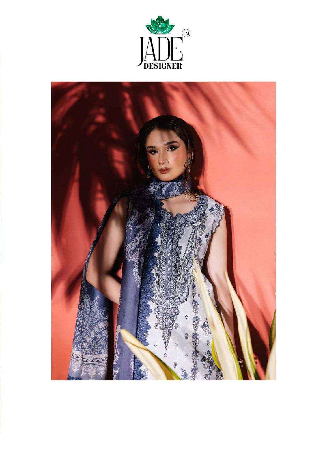 Jade Noor Ahmed Vol 3 Karachi Lawn Cotton Pakistani Suits ( 6 Pcs Catalogue )