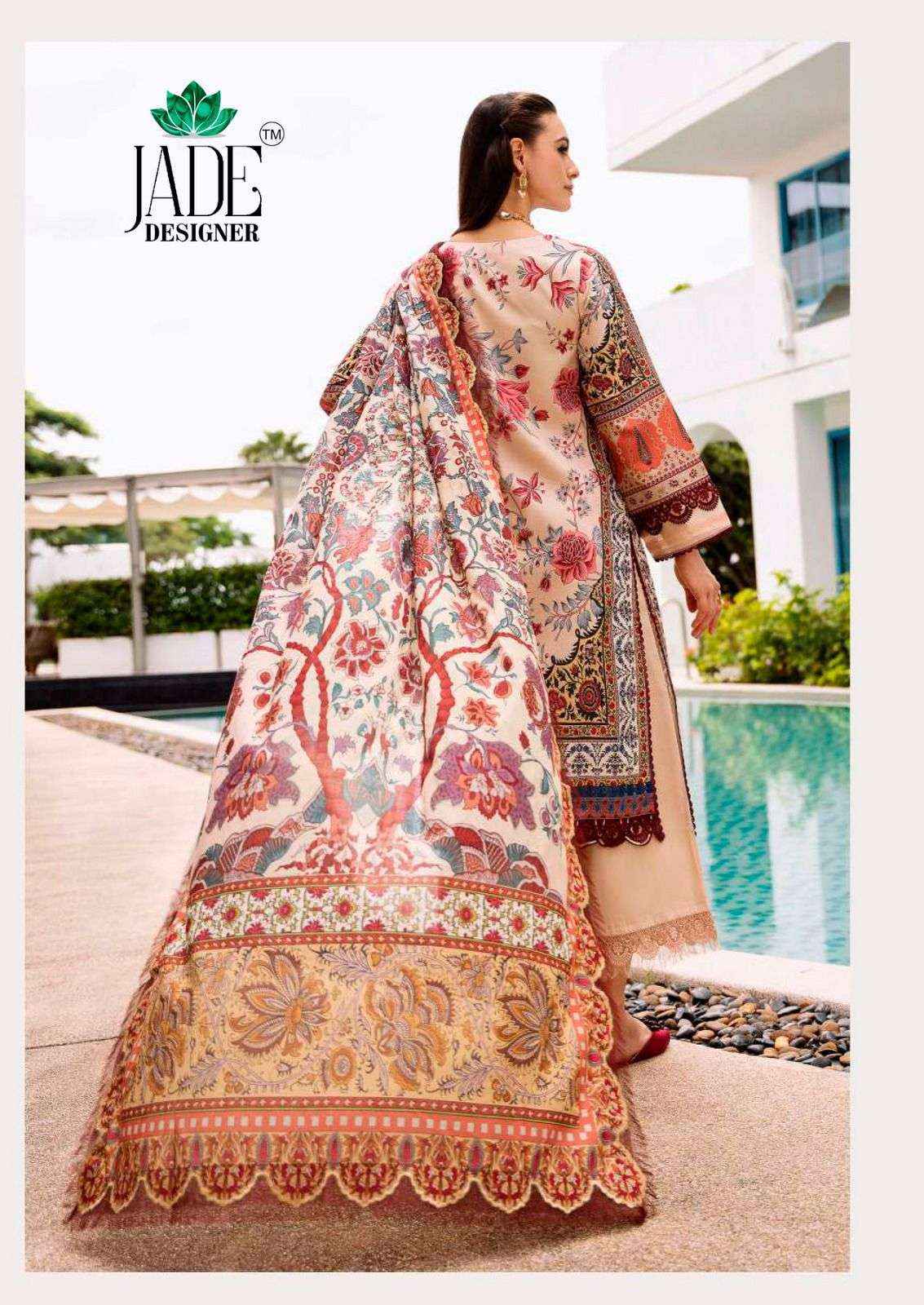 Jade Noor Ahmed Vol 3 Karachi Lawn Cotton Pakistani Suits ( 6 Pcs Catalogue )