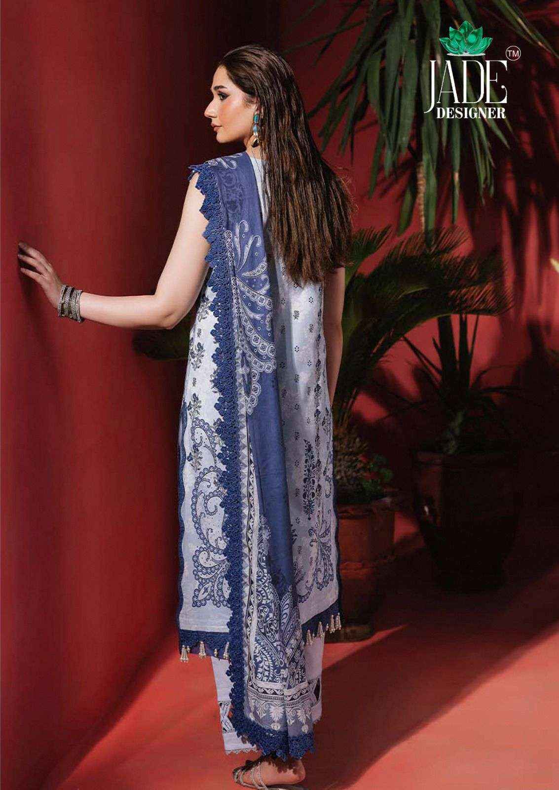 Jade Noor Ahmed Vol 3 Karachi Lawn Cotton Pakistani Suits ( 6 Pcs Catalogue )