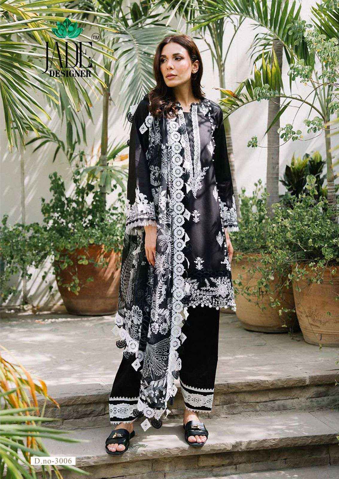 Jade Noor Ahmed Vol 3 Karachi Lawn Cotton Pakistani Suits ( 6 Pcs Catalogue )