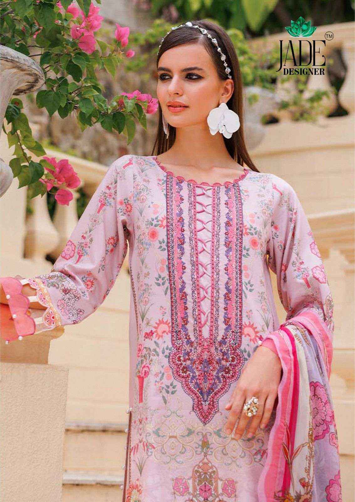 Jade Noor Ahmed Vol 3 Karachi Lawn Cotton Pakistani Suits ( 6 Pcs Catalogue )