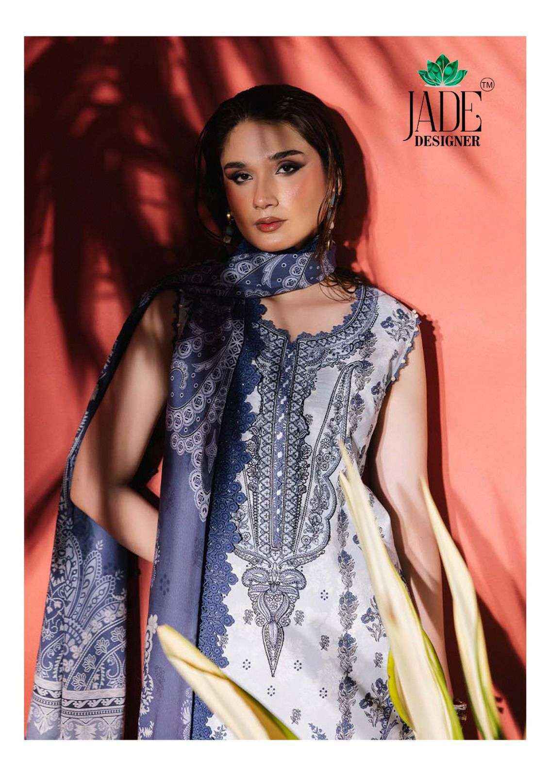 Jade Noor Ahmed Vol 3 Karachi Lawn Cotton Pakistani Suits ( 6 Pcs Catalogue )