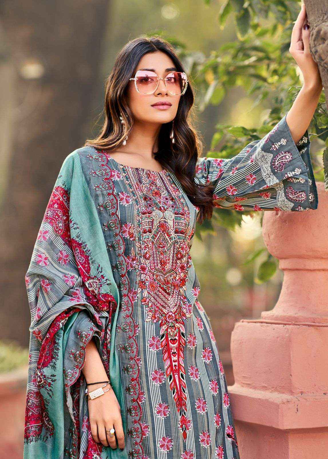 Kavyakala Anarkali Vol 16 Pure Cotton Digital Printed Suit Wholesale Rate ( 8 Pcs Catalog )