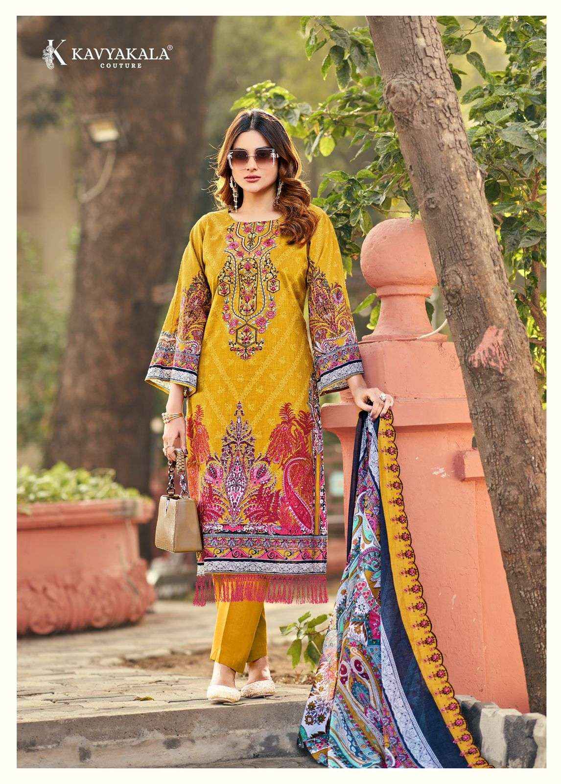 Kavyakala Anarkali Vol 16 Pure Cotton Digital Printed Suit Wholesale Rate ( 8 Pcs Catalog )