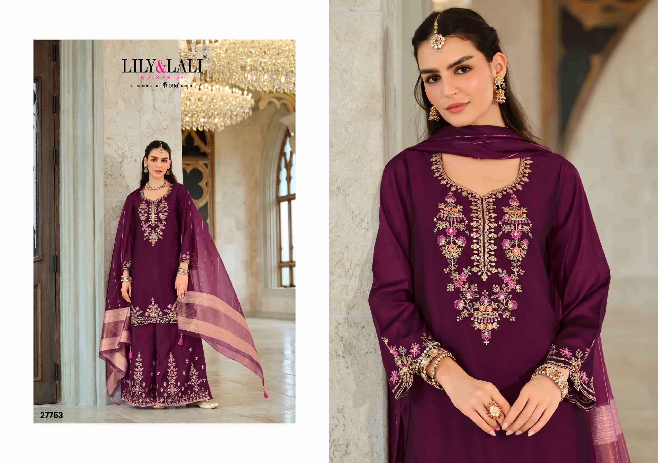 Lily And Lali Tara Partywear Designer Readymade Suit Wholesale Price ( 4 Pcs Catalogue )