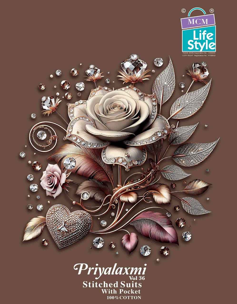 MCM Priyalaxmi Vol-36 Kurti Pant With Dupatta Set Wholesale Rate ( 20 Pcs Catalog )