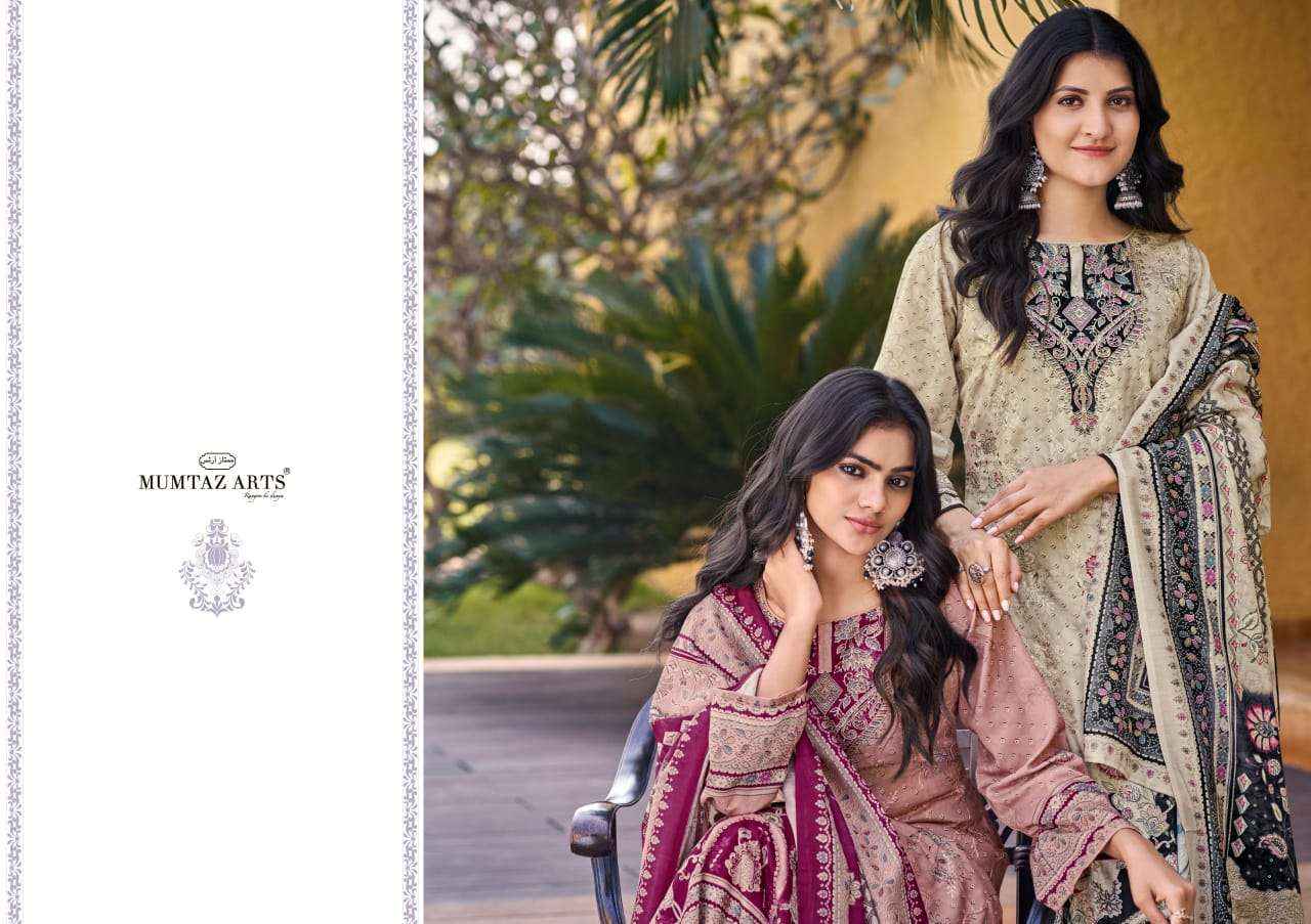Mumtaz Arts Jasmin Exclusive Jam Satin Ladies Dress Material Wholesale Price ( 4 Pcs Catalogue )