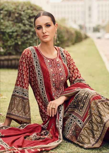 NISANKA RANGREZ PURE LAWN EMBROIDERY SUITS WHOLESALE PRICE ( 4 PCS CATALOGUE )