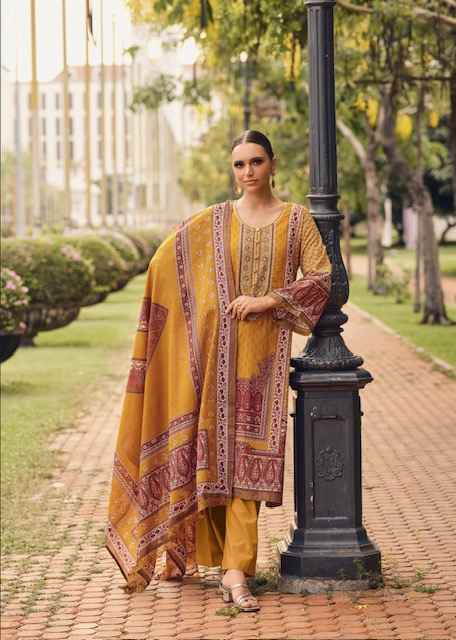 NISANKA RANGREZ PURE LAWN EMBROIDERY SUITS WHOLESALE PRICE ( 4 PCS CATALOGUE )