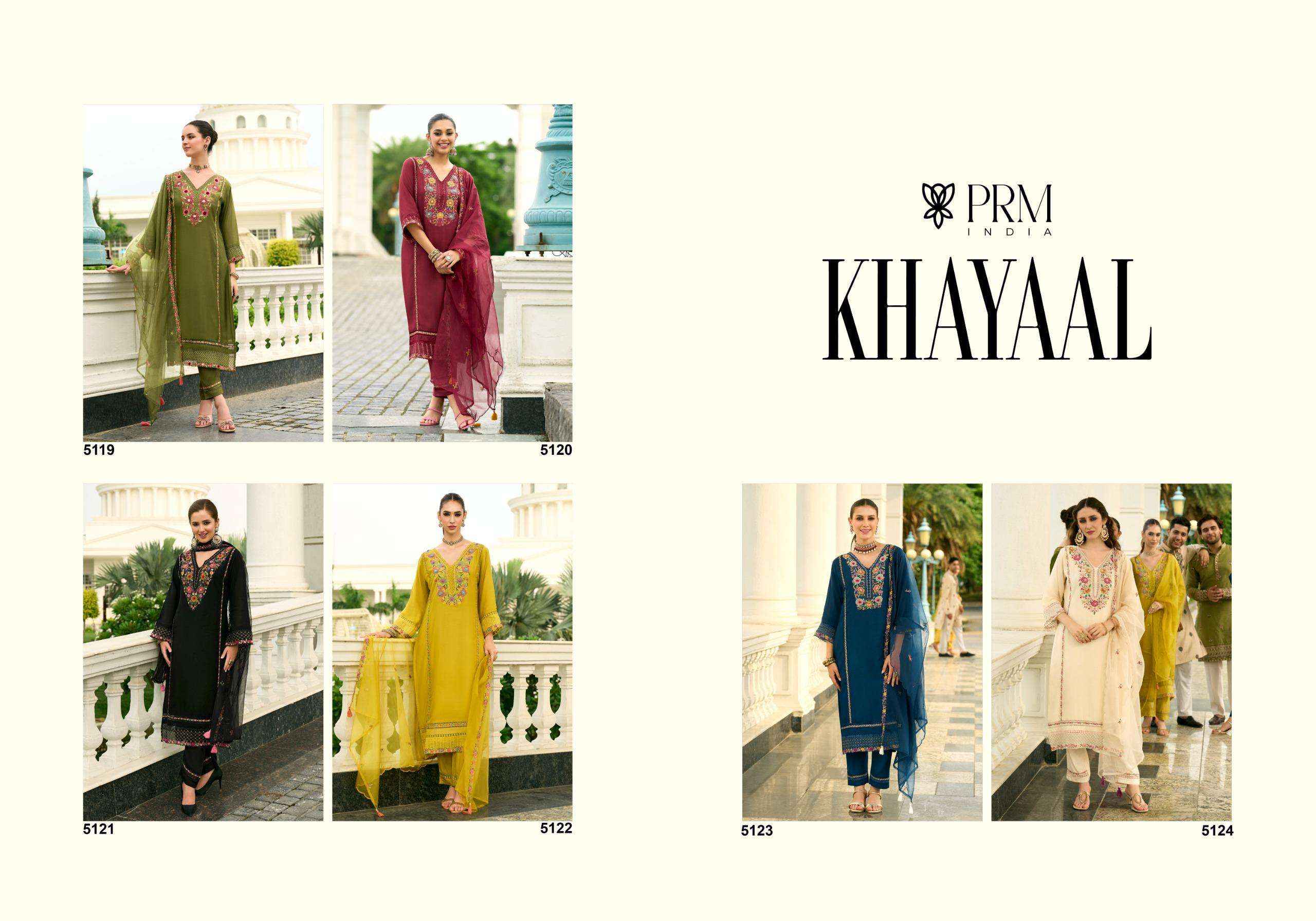 Prm India Khayaal Exclusive Stylish Readymade Suit Wholesale Price ( 6 Pcs catalogue )