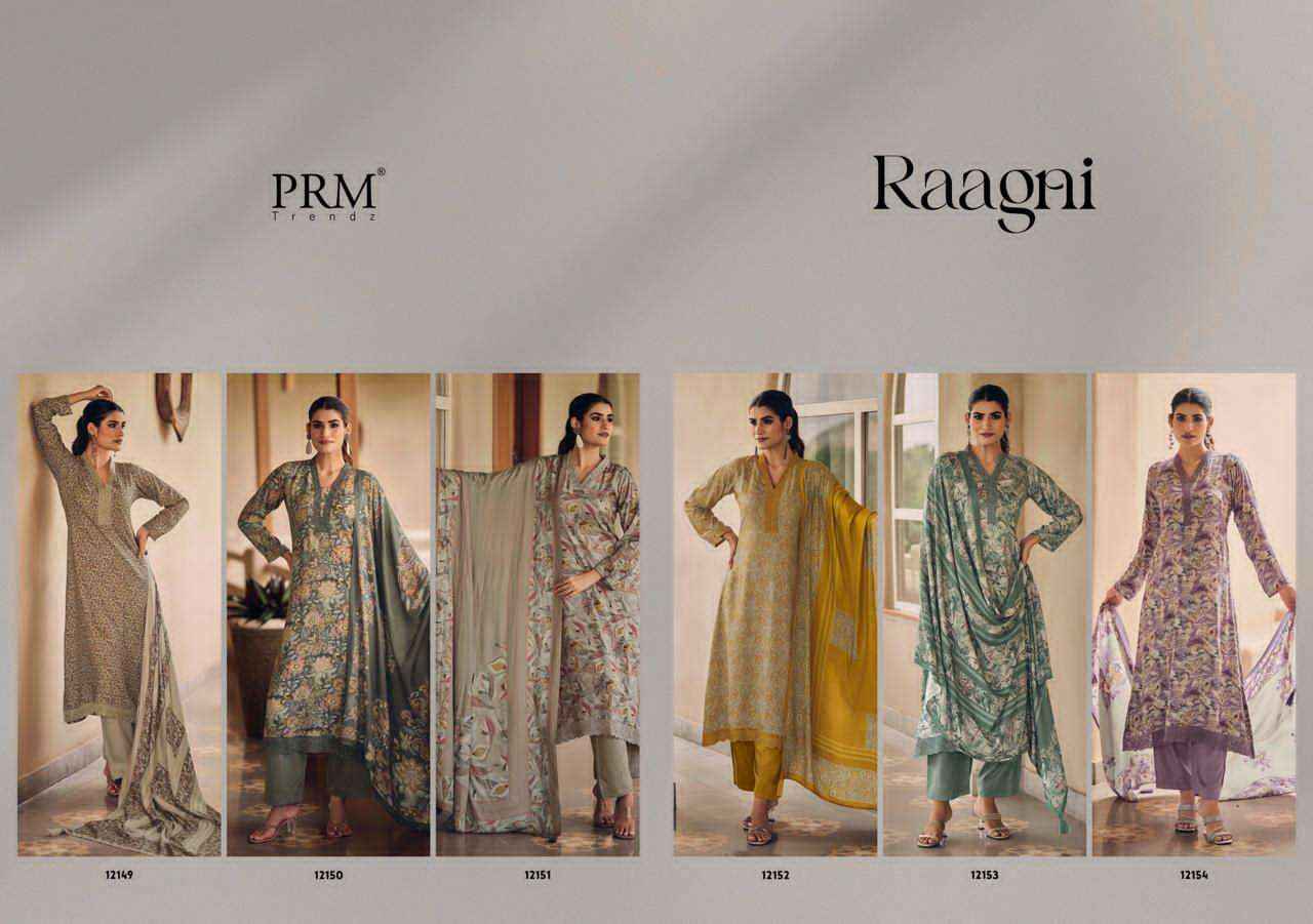 Prm Trendz Raagini Fancy Pashmina Winter Collection Sui Wholesale Rate ( 6 Pcs Catalog )