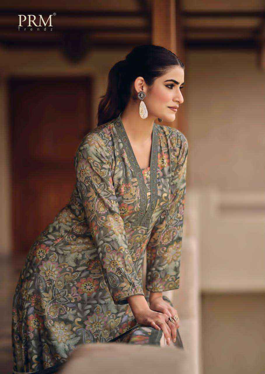 Prm Trendz Raagini Fancy Pashmina Winter Collection Sui Wholesale Rate ( 6 Pcs Catalog )