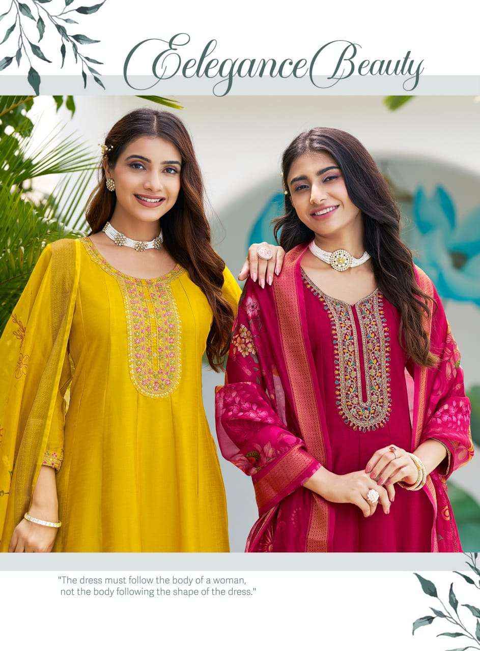 Radhika Lifestyle Mahek Vol 3 Anarkali Style 3 Piece Suit Wholesale Rate ( 6 Pcs Catalog )