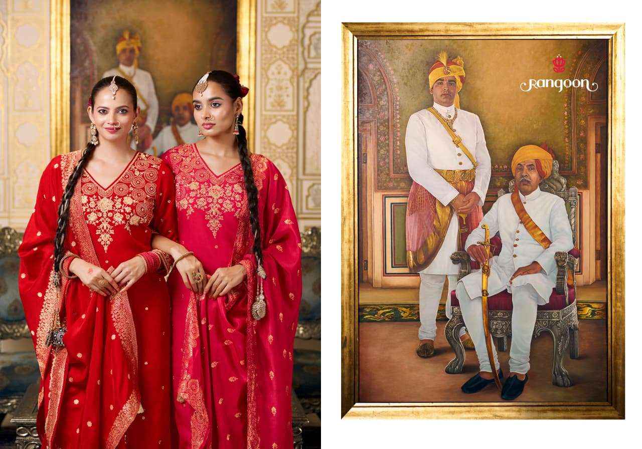 Rangoon Radha Rani Premium Designs Readymade Suit Wholesale Rate ( 2 pcs Catalog )