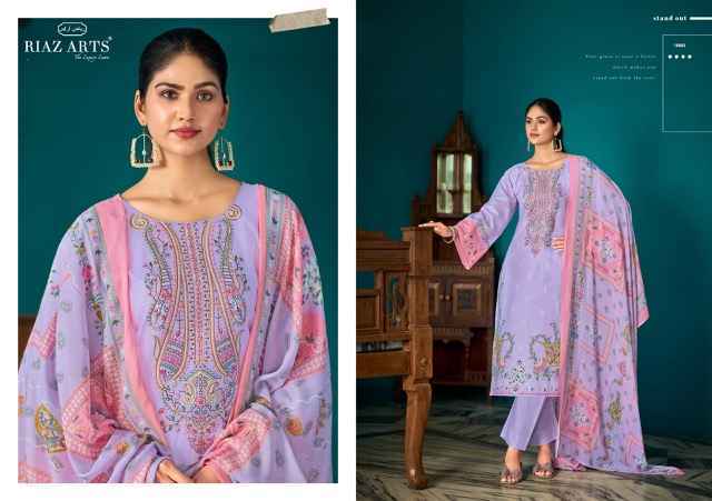 Riaz Arts Musafir Vol 30 Cotton Salwar Kameez Wholesale Rate ( 6 Pcs Catalog )