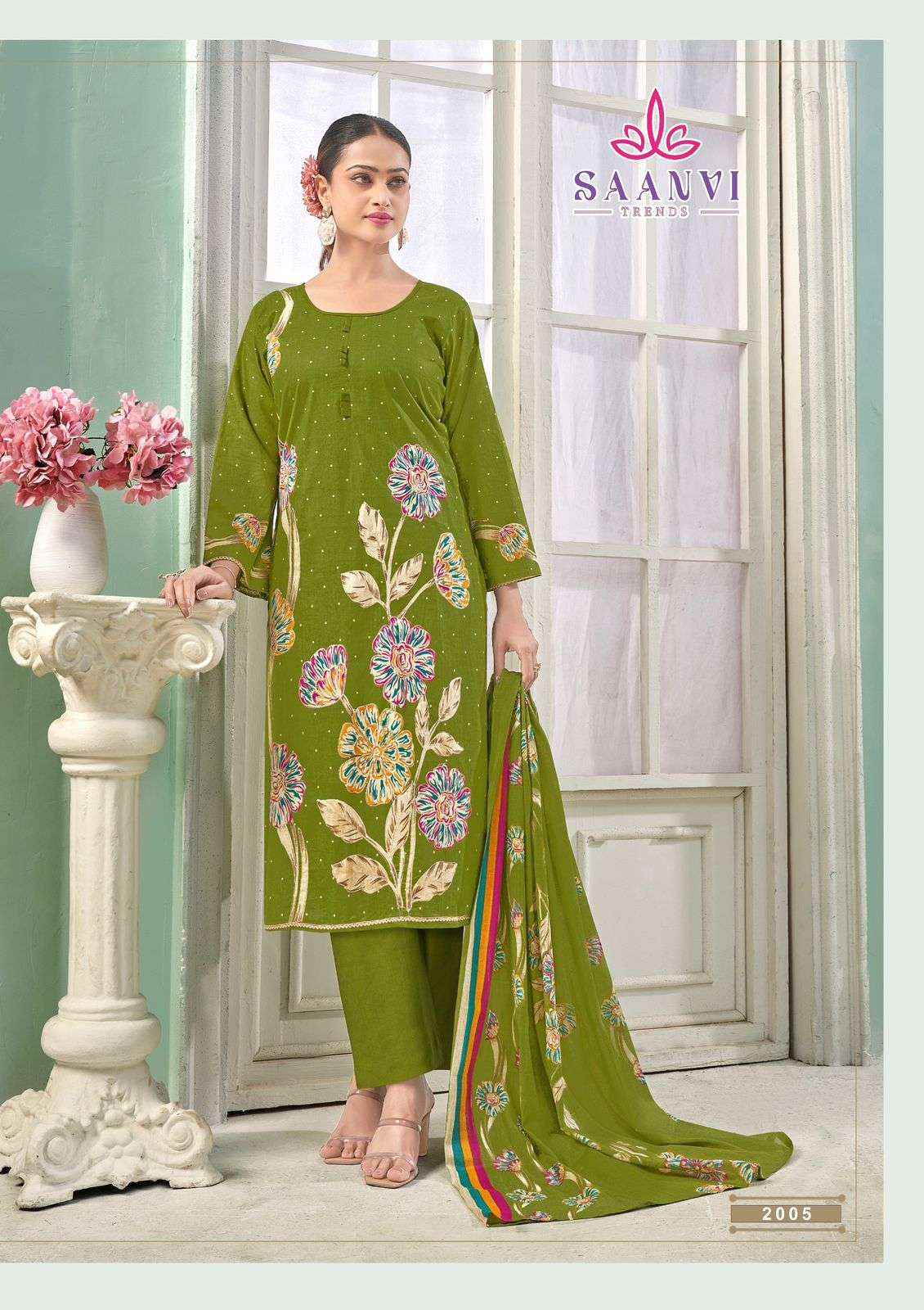 Saanvi Samayra Vol 2 Printed Fancy Cotton Salwar Kameez Wholesale Price ( 8 Pcs catalogue )