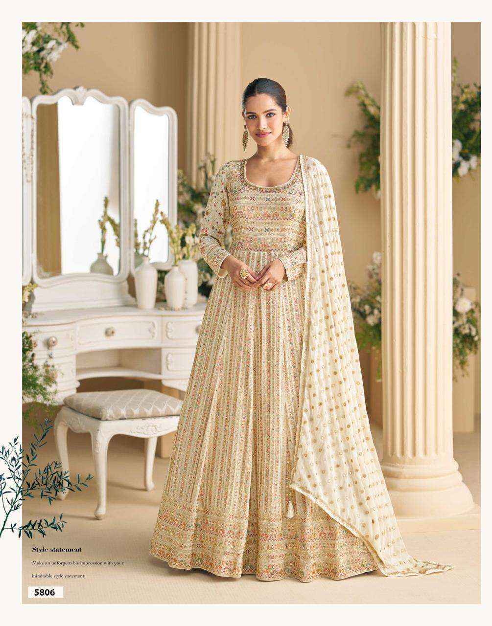 Sayuri Designer Parampara Readymade Georgette Dress Wholesale Rate ( 3 Pcs Catalog )