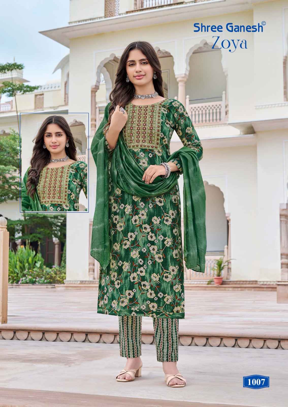 Shree Ganesh Zoya Vol 1 Rayon Readymade Suit Wholesale price ( 10 Pcs catalogue )