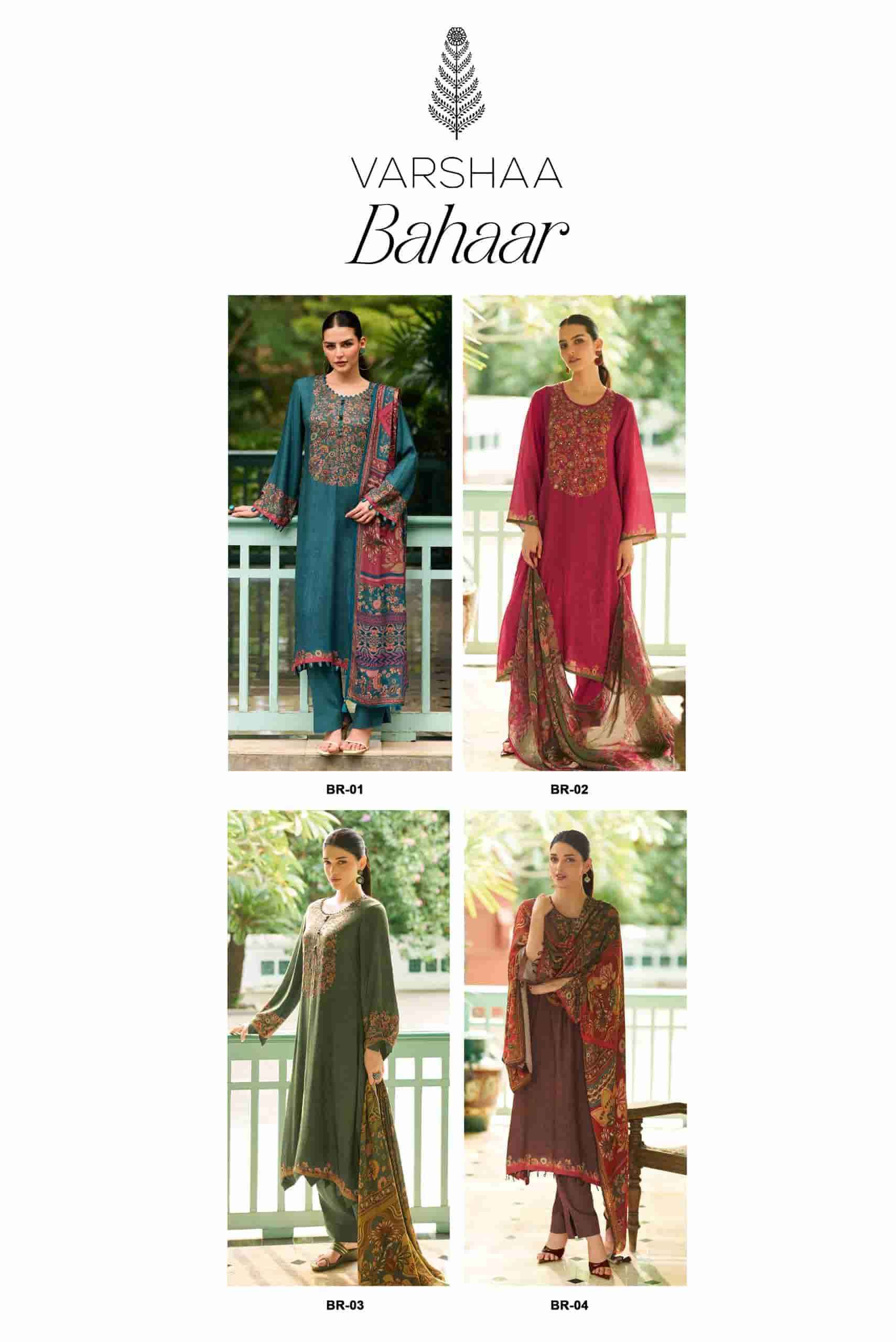 Varsha Bahaar Digital Printed Winter Wear Pashmina Salwar Kameez Wholesale Rate ( 4 Pcs Catalog )