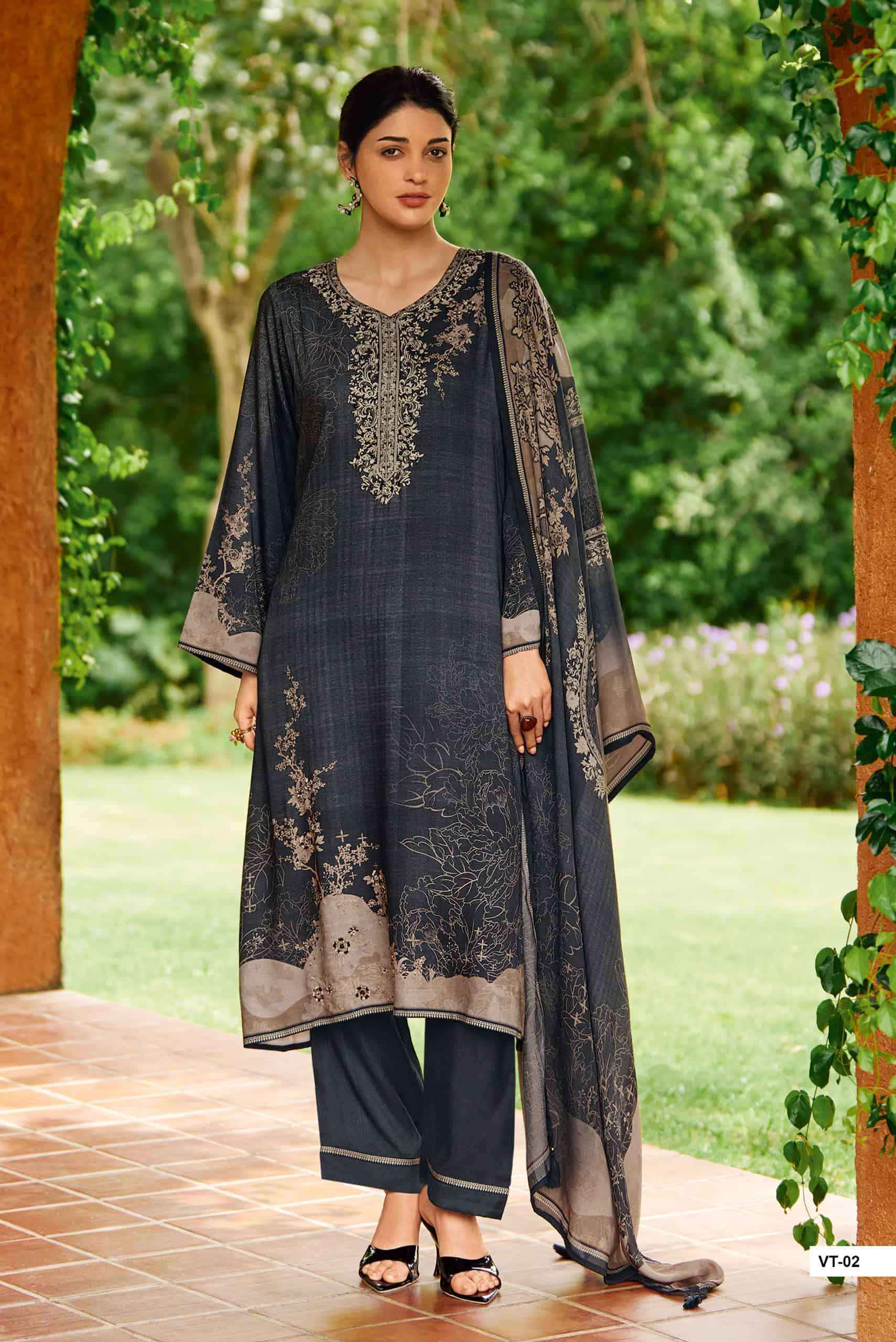 Varsha Valentina Exclusive Muslin Digital Printed Latest Collection Wholesale Rate ( 4 Pcs Catalog )